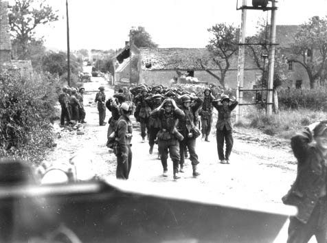 German prisoners in the Falaise Pocket