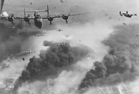 Operation Tidal Wave B-24 liberators bombing Ploesti